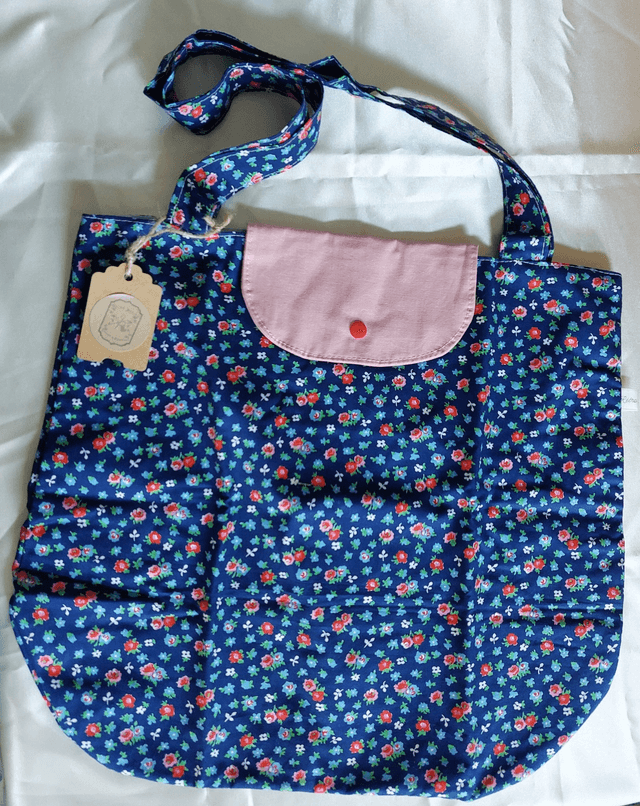 Garcien - le sac de courses pliable et réversible