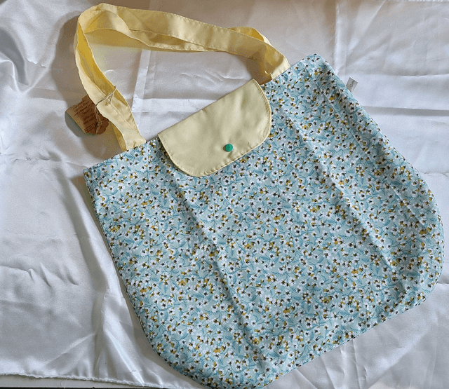 Garcien - le sac de courses pliable et réversible