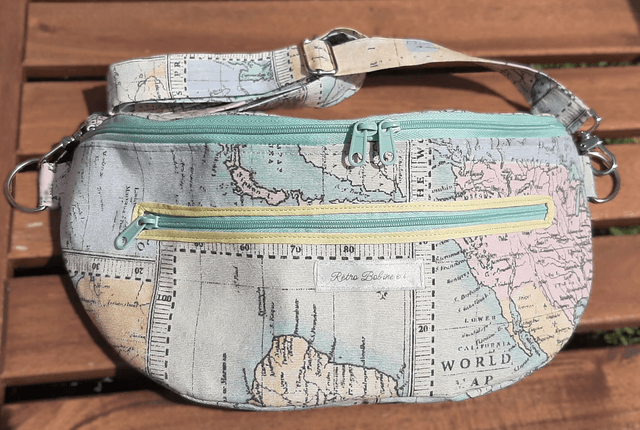Luella - Le sac banane carte en couleur