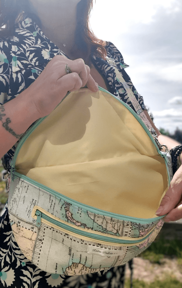 Luella - Le sac banane carte en couleur
