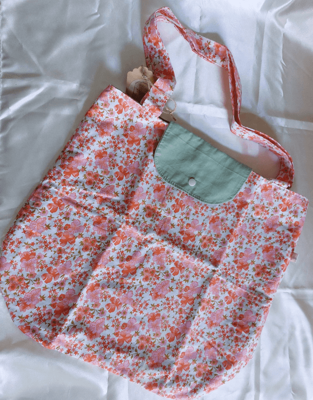 Garcien - le sac de courses pliable et réversible