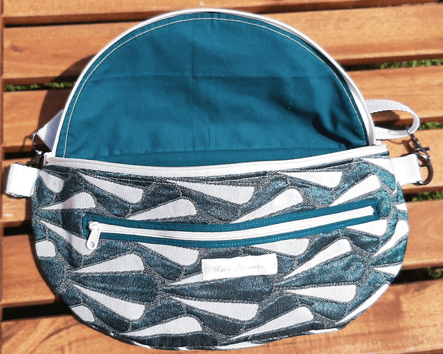Luella - Sac banane Bleu paon