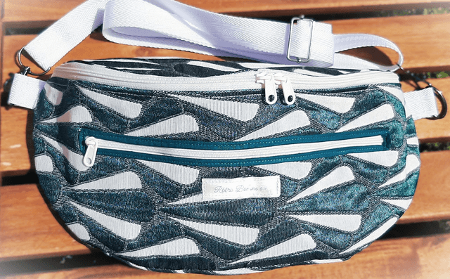 Luella - Sac banane Bleu paon